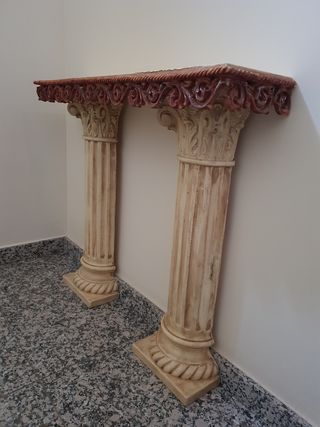 Entradita de columnas estilo clásico