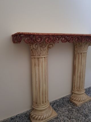 Entradita de columnas estilo clásico