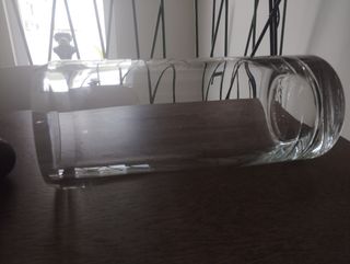 Vaso Moderno Vetro Design Trasparente