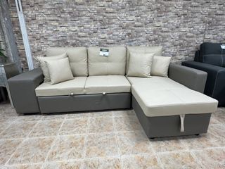 Sofá Esquinero Cama Arcón Pufs NUEVO