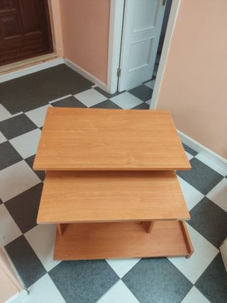 Mesa de ordenador PC de madera