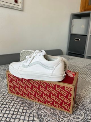 Zapatillas Vans Old Skool Blancas