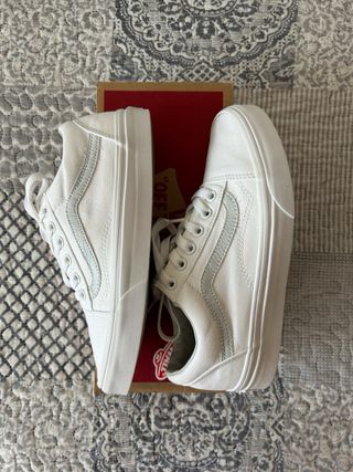 Zapatillas Vans Old Skool Blancas