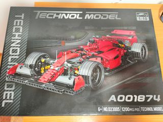 Coche F1 Technic Model 1200 Piezas