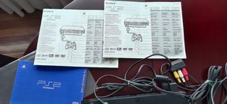 Consola PlayStation 2 Negra + 5 Juegos
