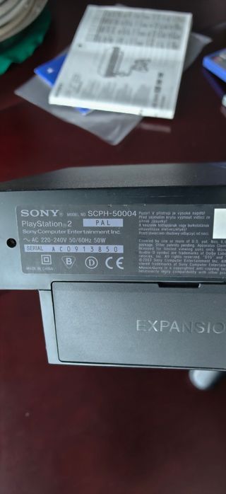 Consola PlayStation 2 Negra + 5 Juegos