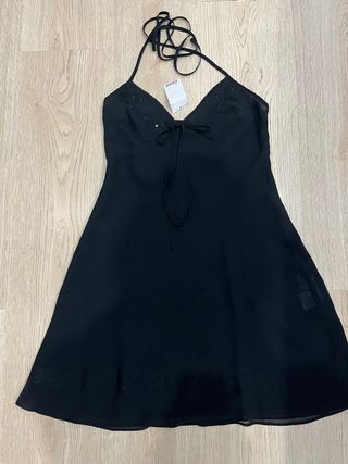 Camisón lencería Etam negro
