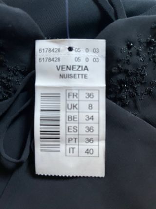 Camisón lencería Etam negro