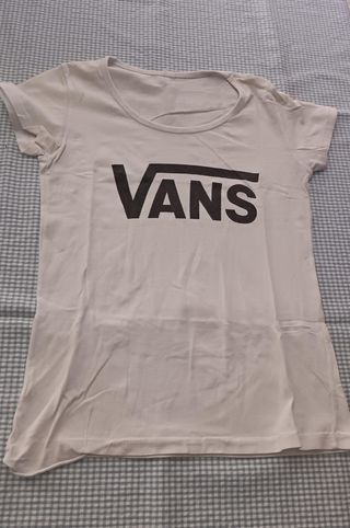 Camiseta Vans Blanca Talla S