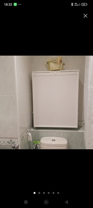 Cambiador pared bebé blanco