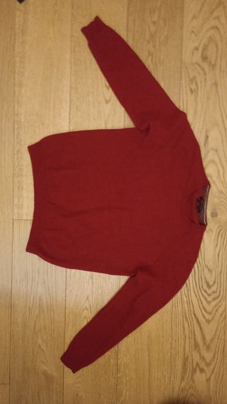 Jersey Cortefiel Rojo