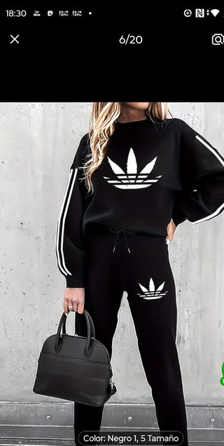 Chándal Adidas 2 piezas Talla S a la XXL. 