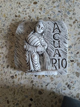 Cuadro de piedra Acuario