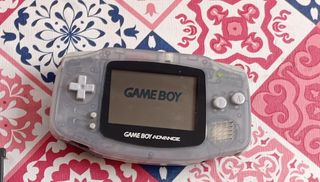 Nintendo Game Boy Advance Gris Transparente