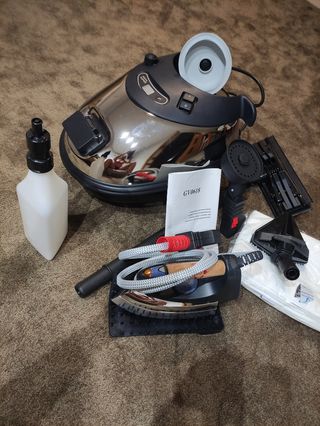 Máquina de vapor limpiadora y plancha GV0618