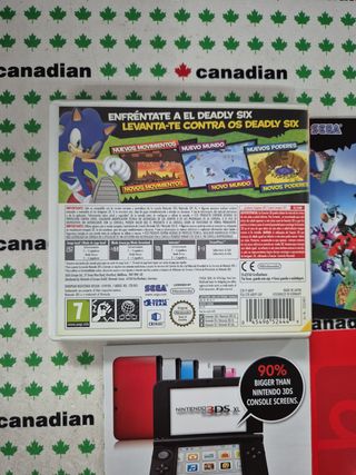 Sonic Lost World 3DS