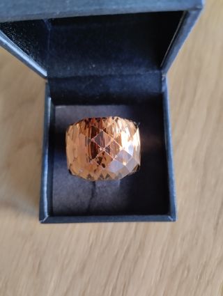 Anillo ahumado natural.