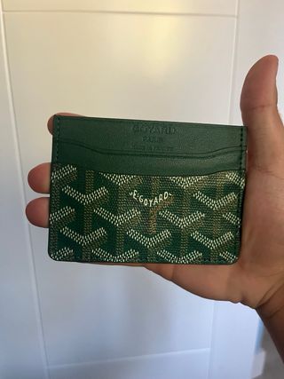 Tarjetero verde
