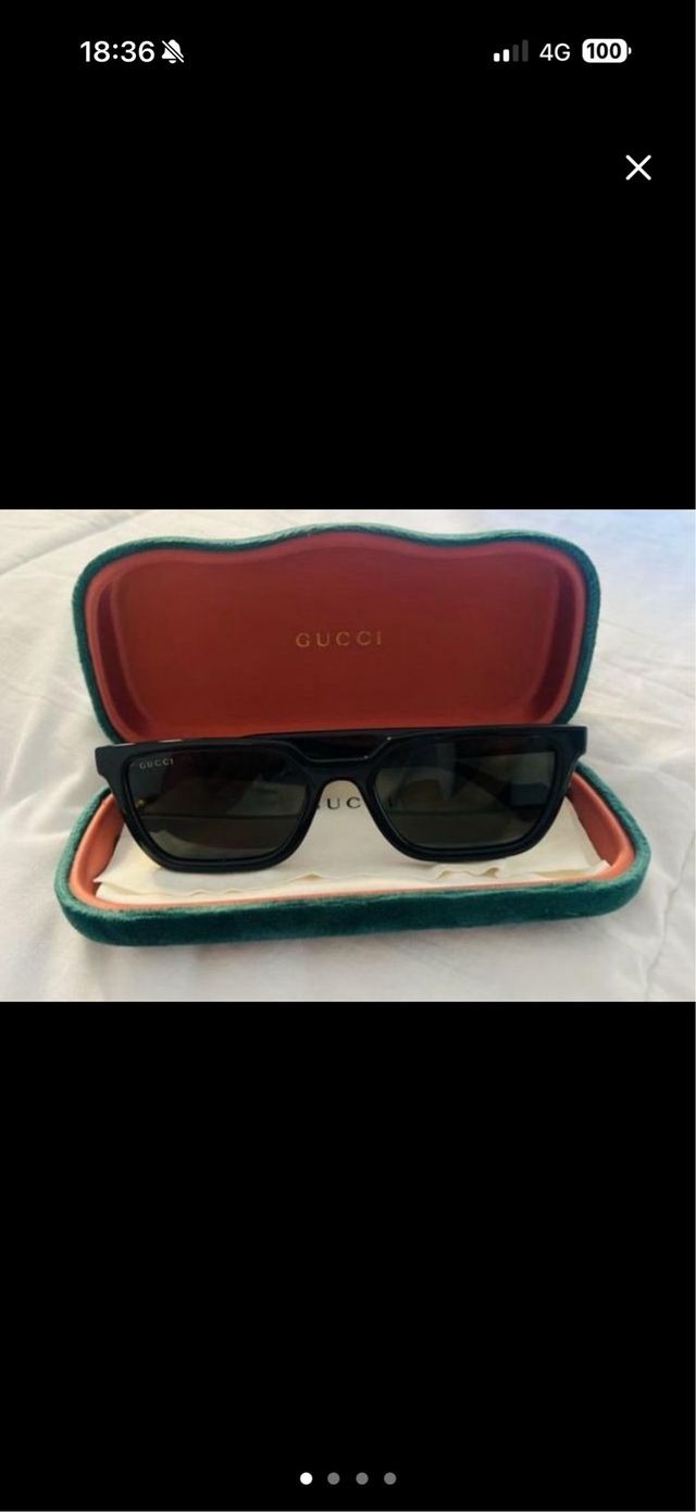 Gafas de sol Gucci negras