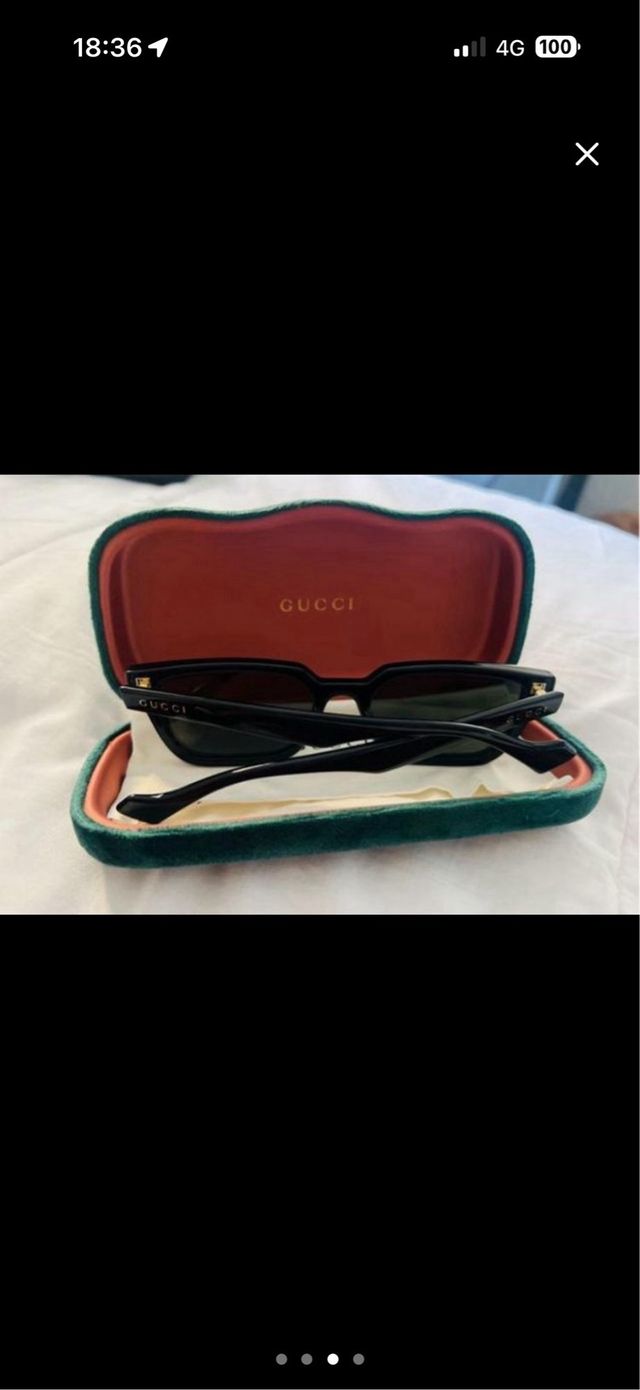 Gafas de sol Gucci negras