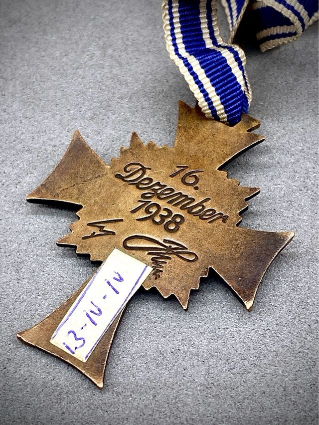 Medalla Mérito Alemán Segunda guerra mundial.