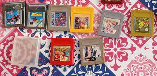 Lote Juegos Game Boy: Pokemon, Barça, Snowboarding