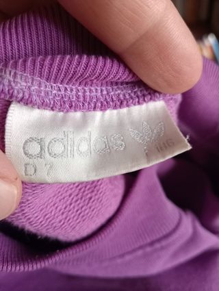 Felpa vintage Adidas viola