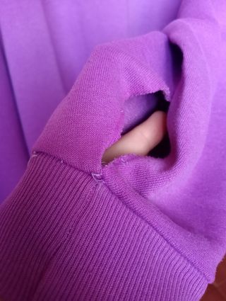 Felpa vintage Adidas viola