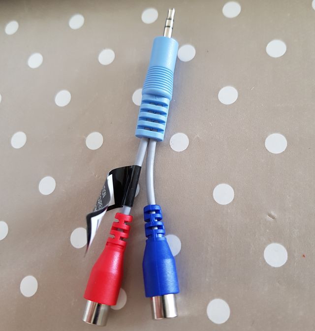 Cable Samsung 3.5mm a 2 RCA