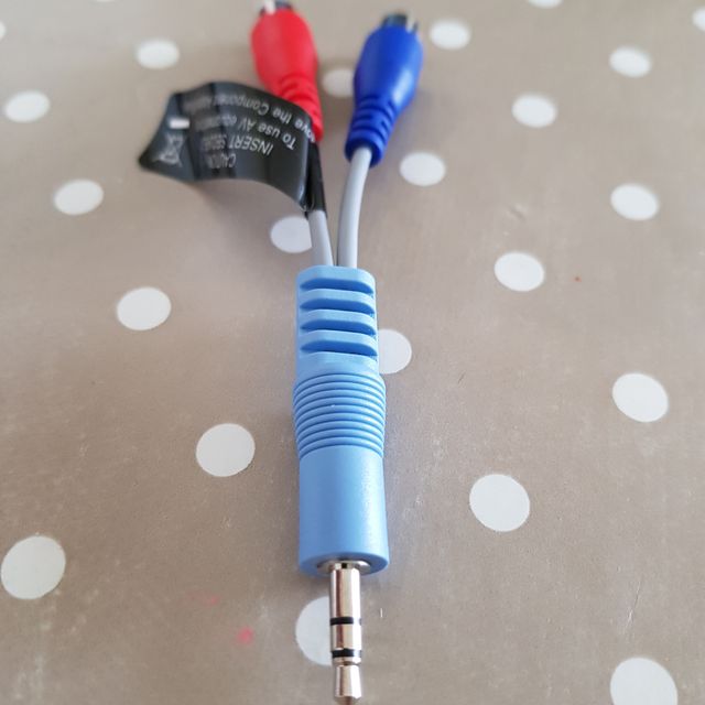 Cable Samsung 3.5mm a 2 RCA