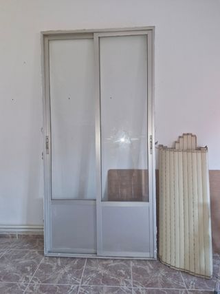 Balconera aluminio 210x105