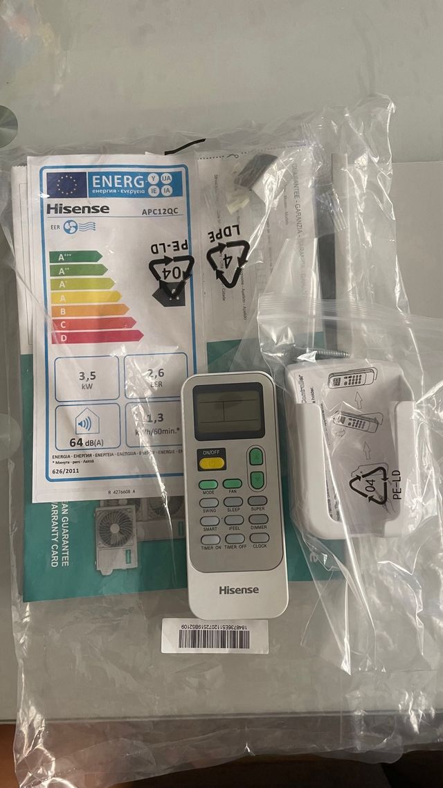 Aire Acondicionado frío/calor Portátil Hisense