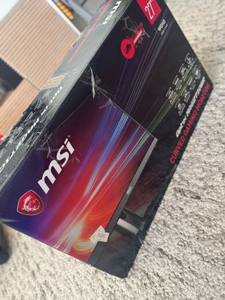 Monitor MSI Curvo Optix Negro/Gris