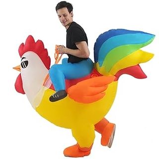 Disfraz Hinchable Gallina Adulto