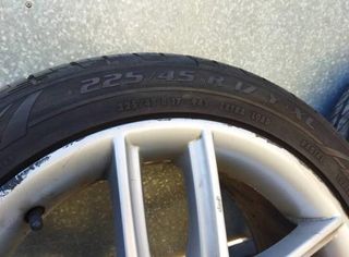 Seat 166694 juego llantas 22545r17 exeo berlina