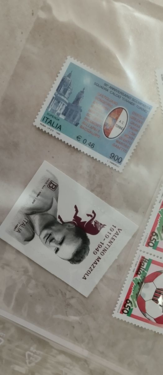 Francobolli Calcio