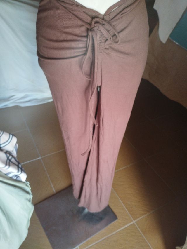 Mallas marrones talla S