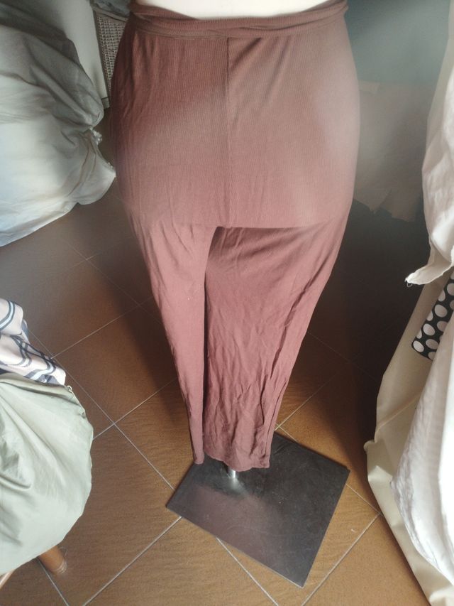 Mallas marrones talla S