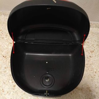 Baúl de Moto de 48L XL