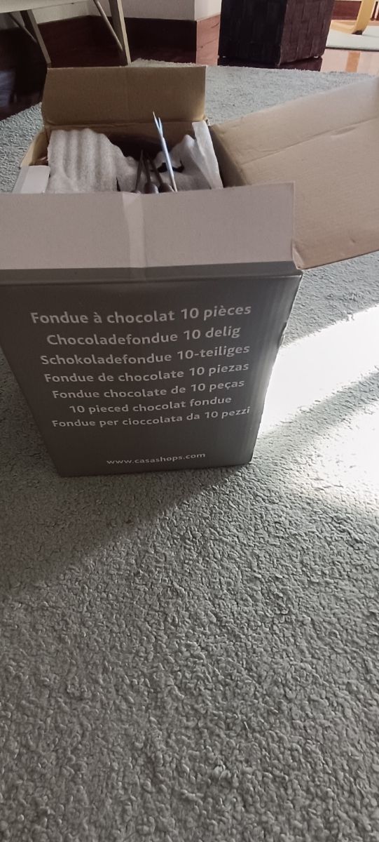 Juego Fondue Cerámica 10 Piezas