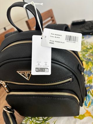 Mochila Guess Negra Nueva