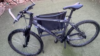 Bicicleta Btwin gris