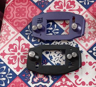 Carcasa Game Boy Advance Morada y Negra