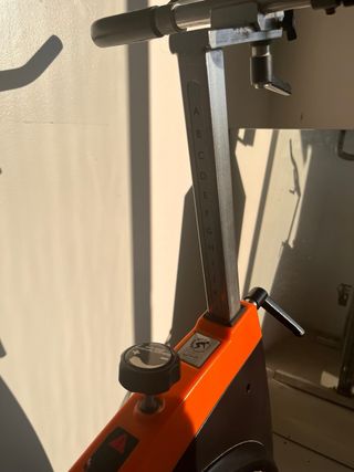 Bici Estática Spinning Naranja/Negra