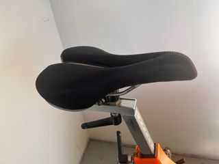 Bici Estática Spinning Naranja/Negra