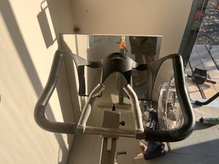 Bici Estática Spinning Naranja/Negra