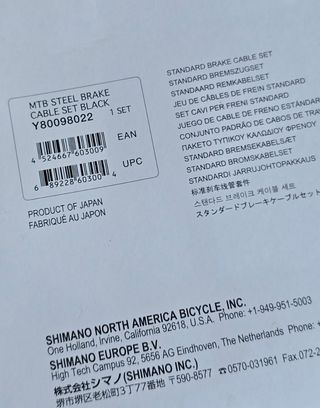 Kit Cables y Fundas Shimano standard