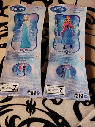 Muñecas Disney Frozen Elsa y Anna en persona
