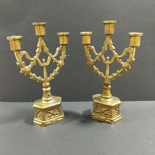 Coppia Candelabri Miniatura