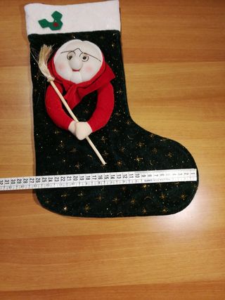 Calza Befana con brillantini